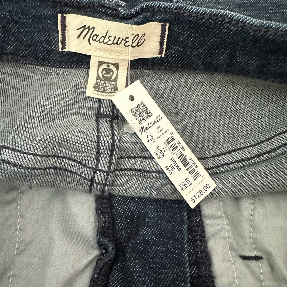 NEW Madewell  High-Rise‎ Skinny Jeans in  Wash Blue Women's Size 27